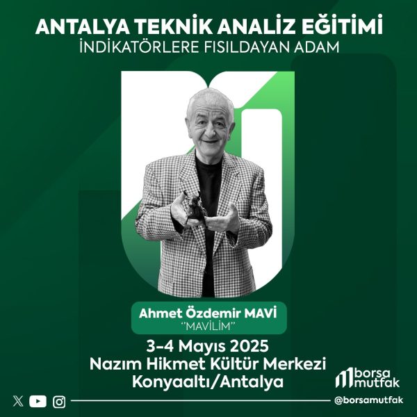 Ahmet Özdemir Mavi ile İleri Seviye Teknik Analiz Eğitimi – Antalya